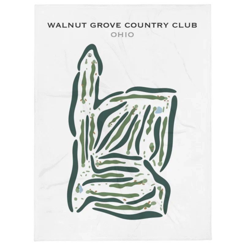 Walnut Grove Country Club, Ohio - Printed Golf Courses