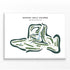 Wanaki Golf Course, Wisconsin - Printed Golf Courses