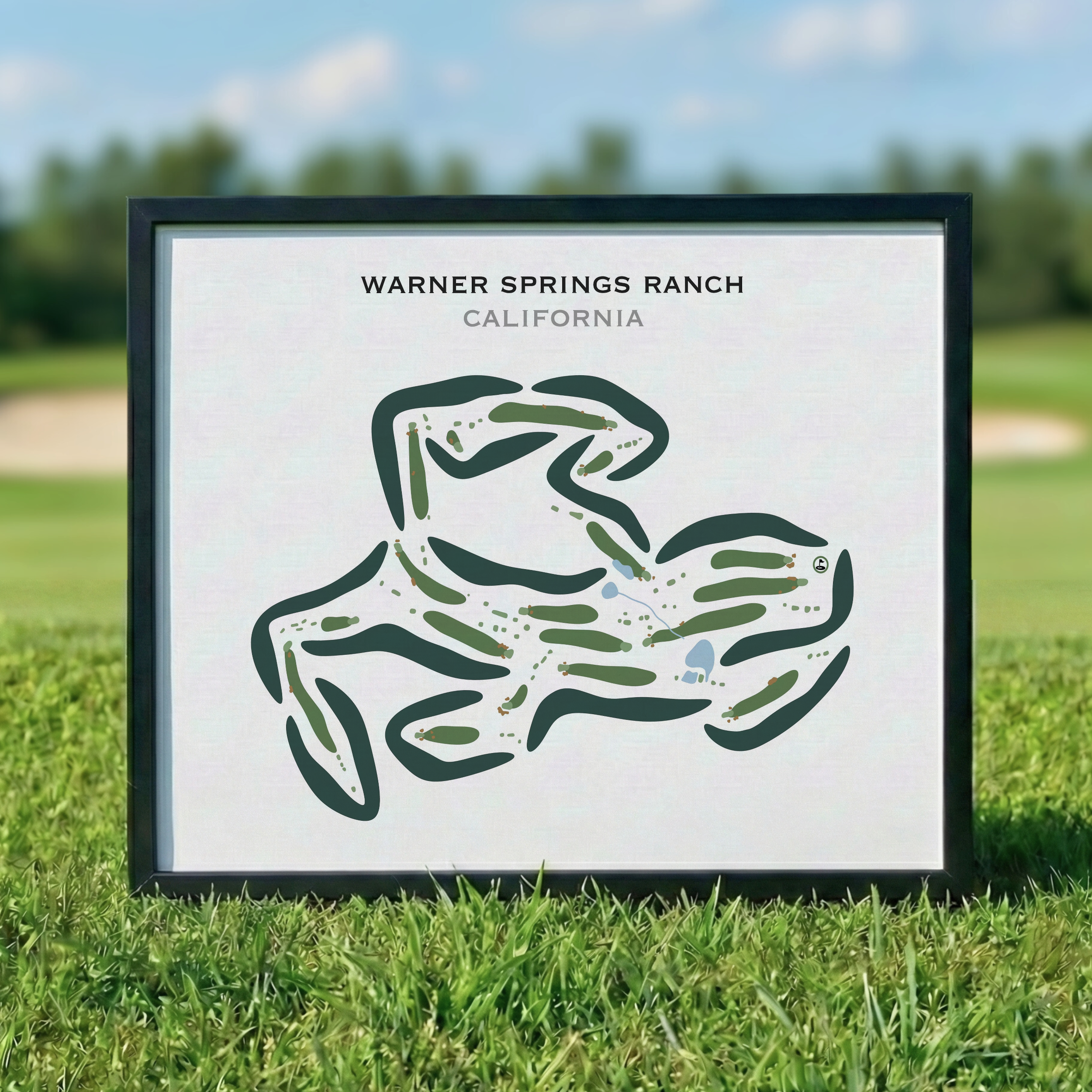 Warner Springs Ranch, California - Printed Golf Courses