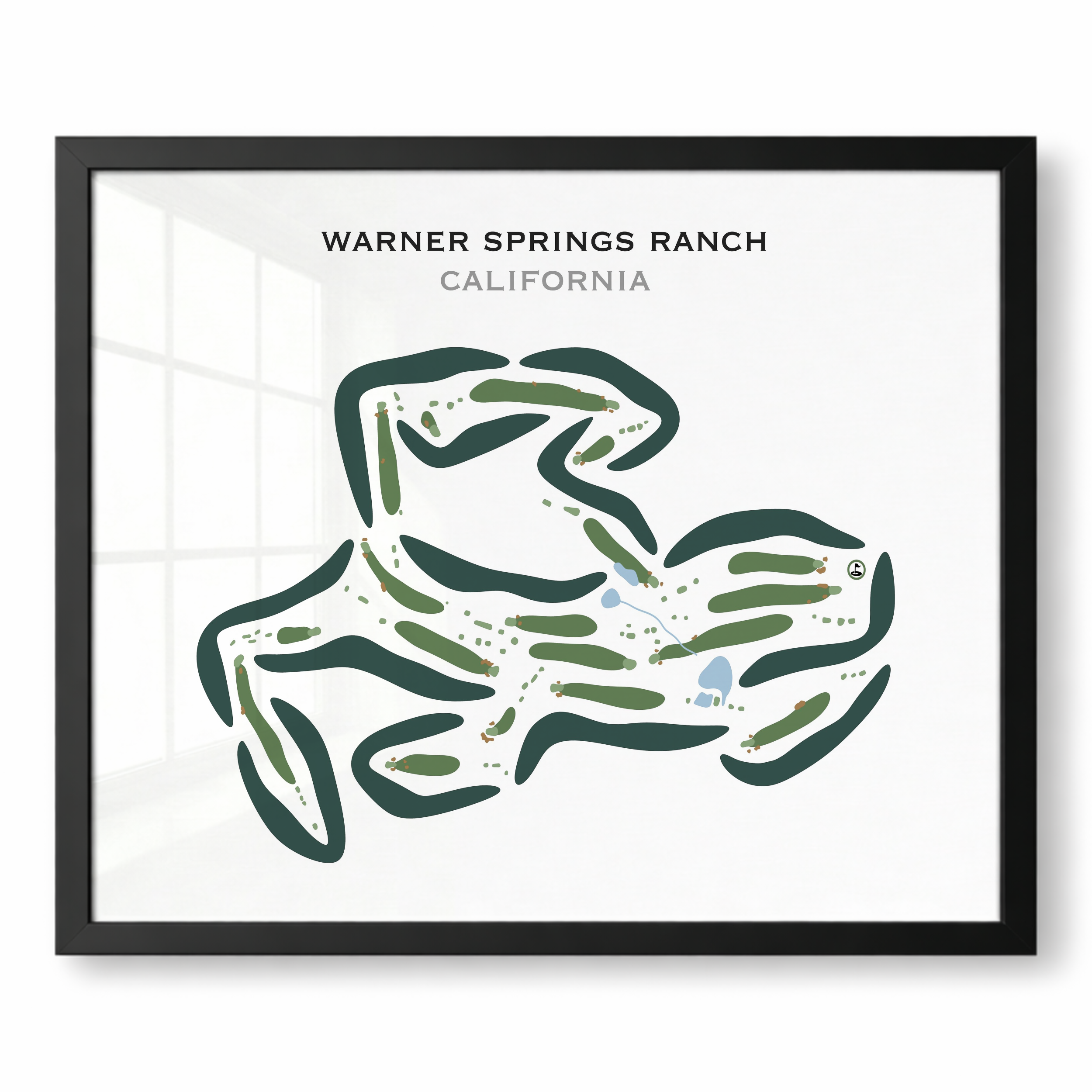 Warner Springs Ranch, California - Printed Golf Courses