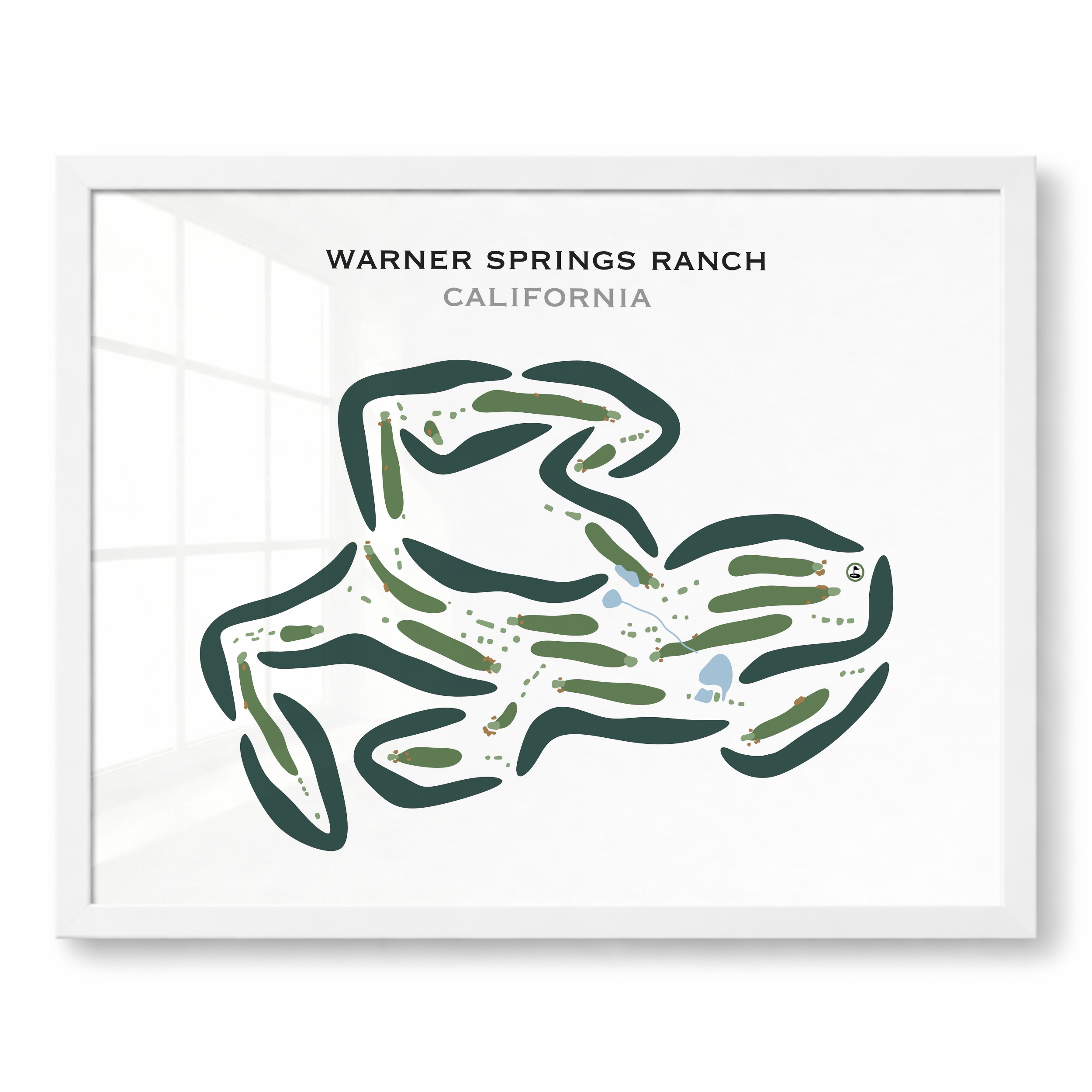 Warner Springs Ranch, California - Printed Golf Courses