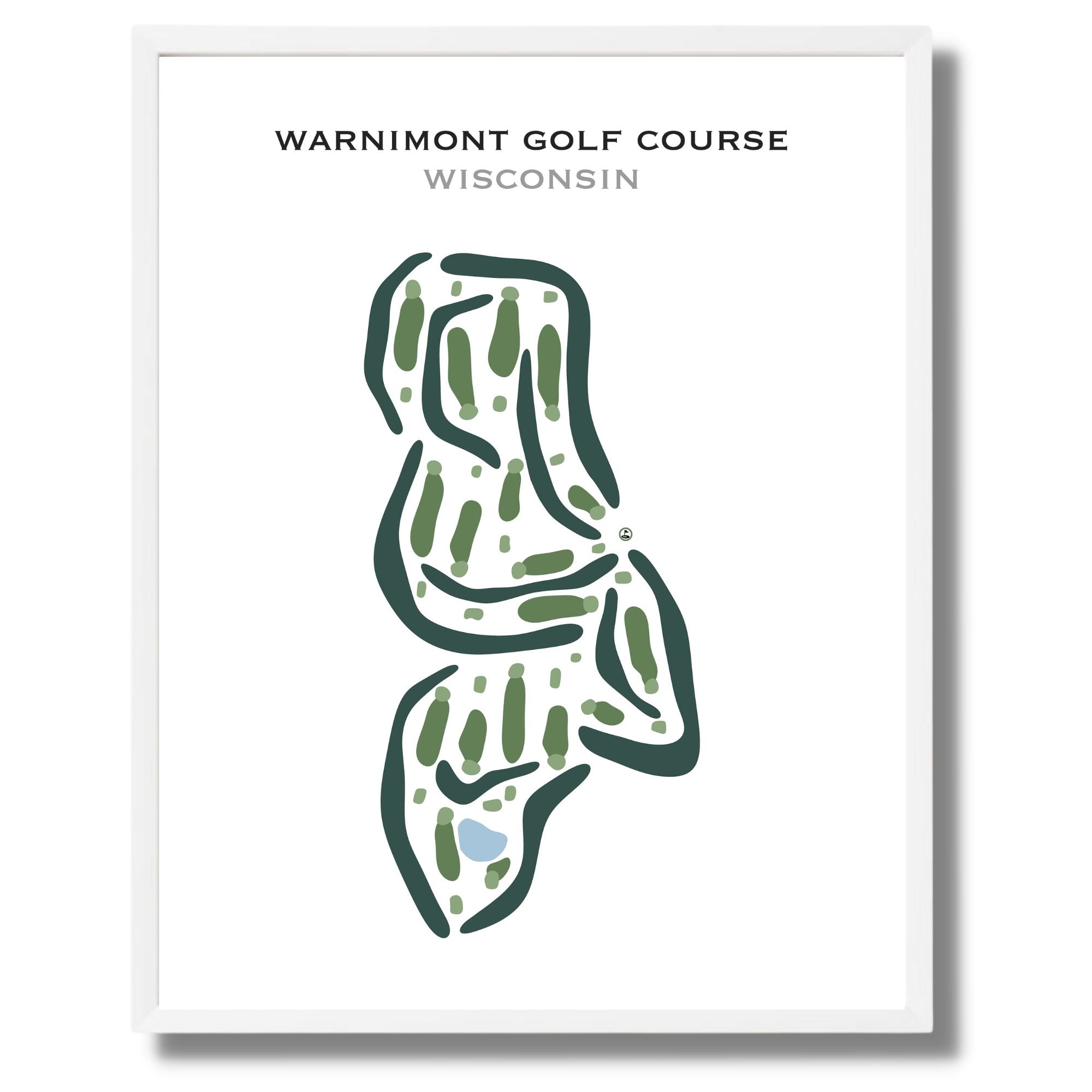 Warnimont Golf Course, Wisconsin - Printed Golf Courses