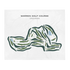 Warren Golf Course, Indiana - Printed Golf Courses