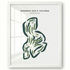 Warren Golf Course, Indiana - Printed Golf Courses