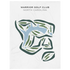 Warrior Golf Club, North Carolina - Printed Golf Courses