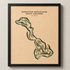 Wasatch Mountain Golf Course, Midway Utah - Printed Golf Courses