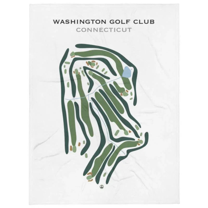 Washington Golf Club, Connecticut - Printed Golf Course