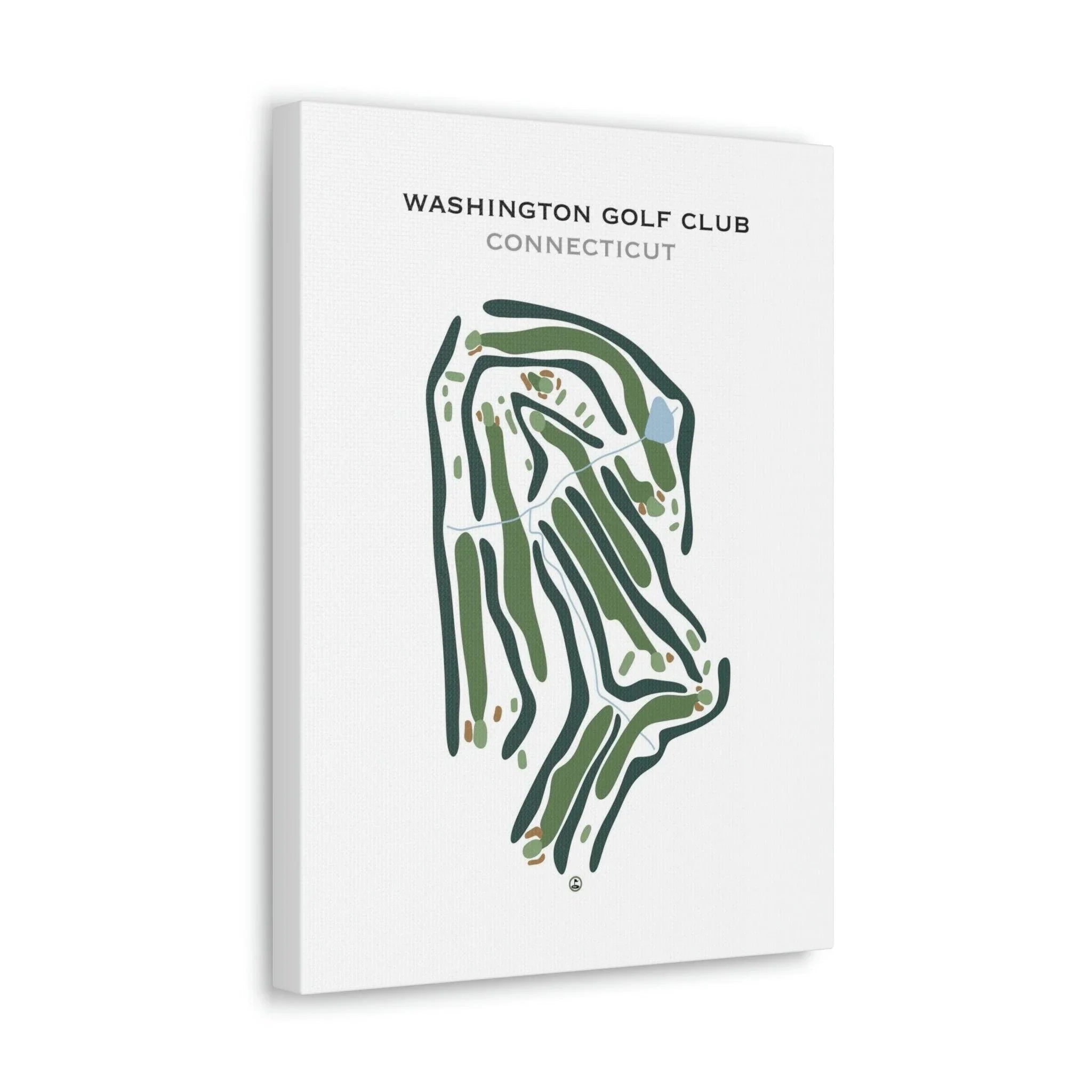 Washington Golf Club, Connecticut - Printed Golf Course