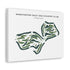 Washington Golf & Country Club, Virginia - Printed Golf Course