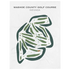 Washoe County Golf Course, Nevada - Printed Golf Courses