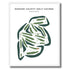 Washoe County Golf Course, Nevada - Printed Golf Courses