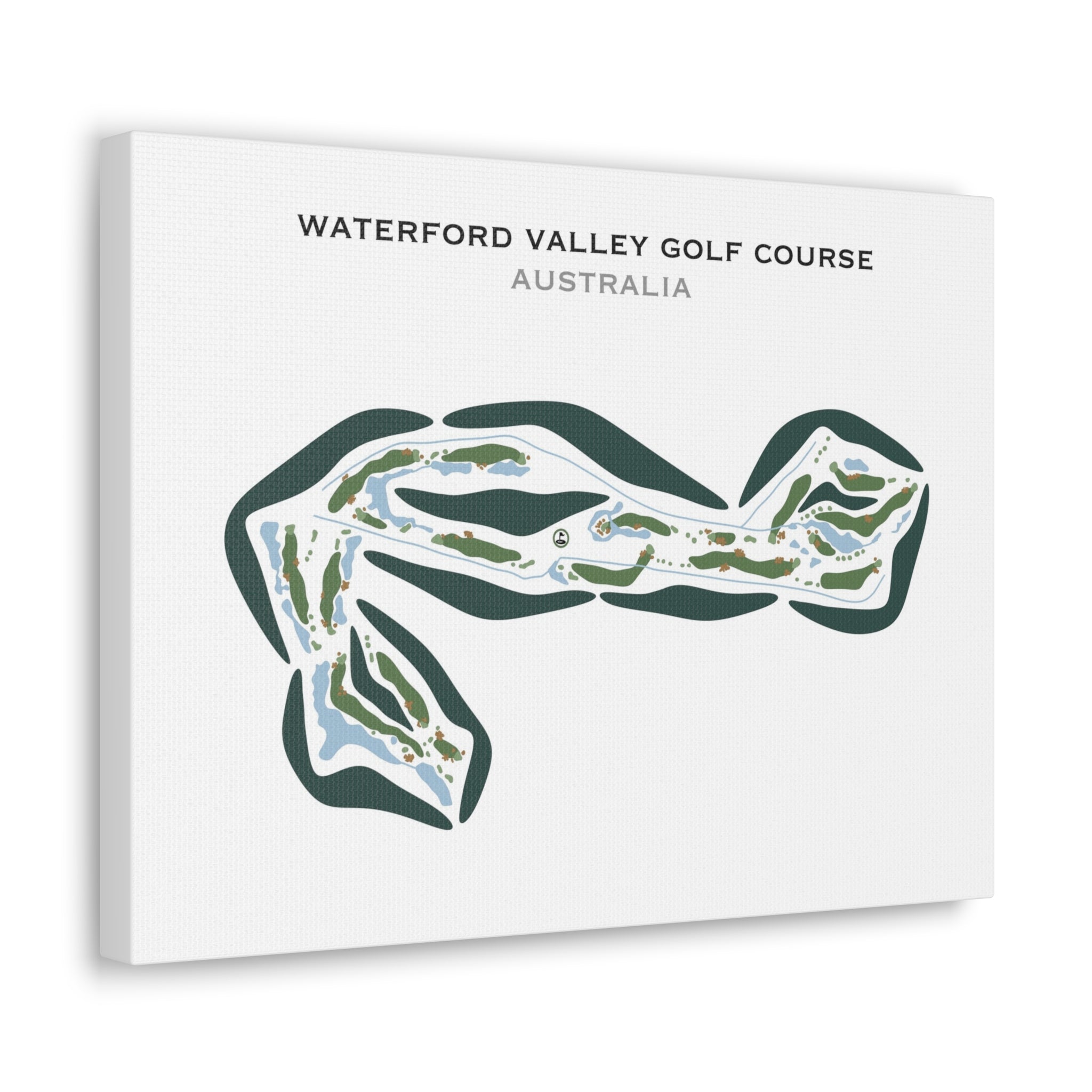Waterford Valley Golf Course, Australia - Printed Golf Courses