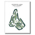 Waterton Lakes Golf Course, Canada - Printed Golf Courses