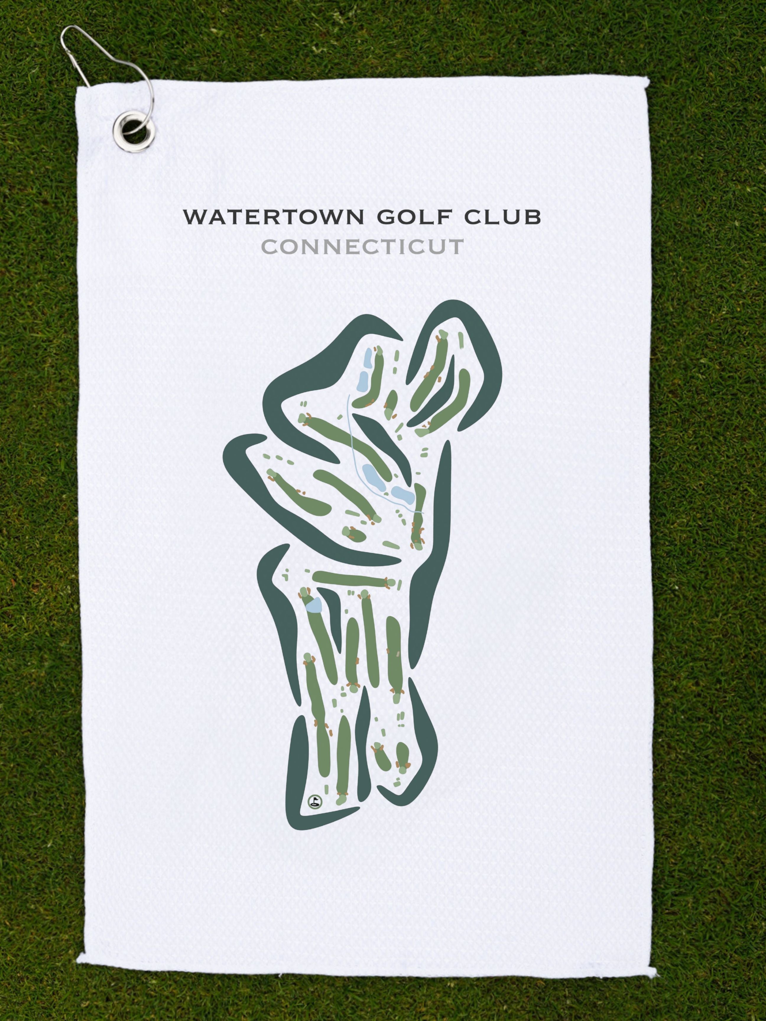 Watertown Golf Club, Connecticut - Printed Golf Courses