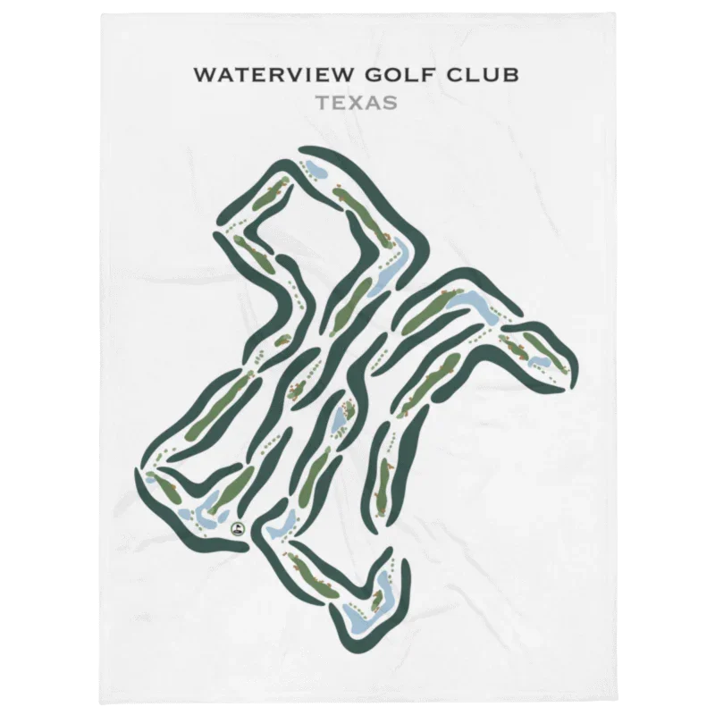 Waterview Golf Club, Texas - Printed Golf Courses