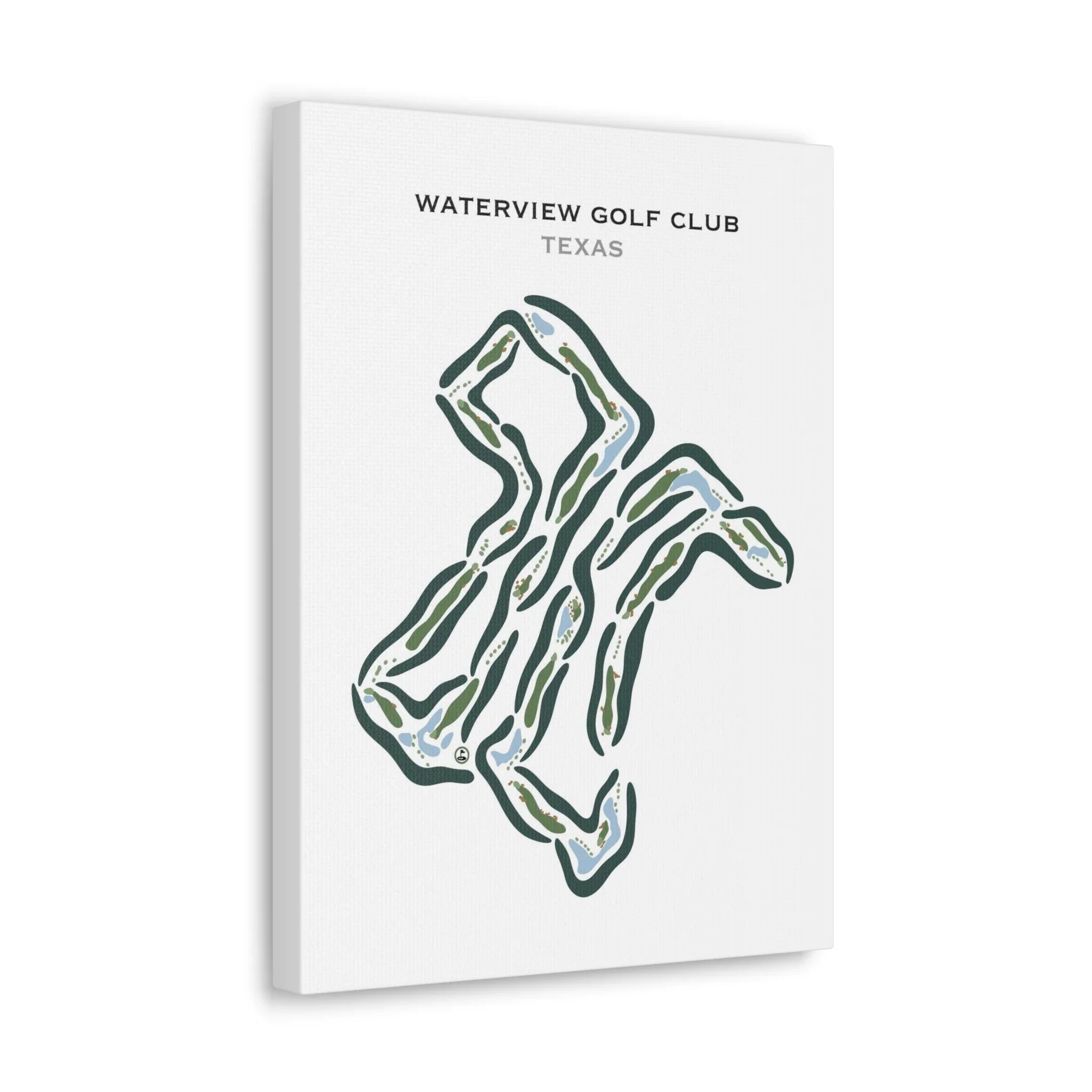 Waterview Golf Club, Texas - Printed Golf Courses
