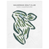 Waukewan Golf Club, New Hampshire - Printed Golf Courses