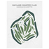 Wayland Country Club, Massachusetts - Printed Golf Courses