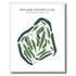 Wayland Country Club, Massachusetts - Printed Golf Courses