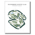 Waynesboro Country Club, Pennsylvania - Printed Golf Courses