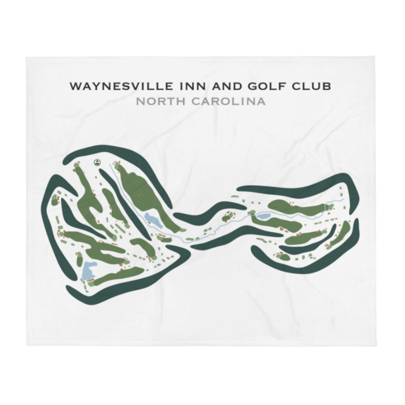 Waynesville Inn and Golf Club, North Carolina - Printed Golf Courses