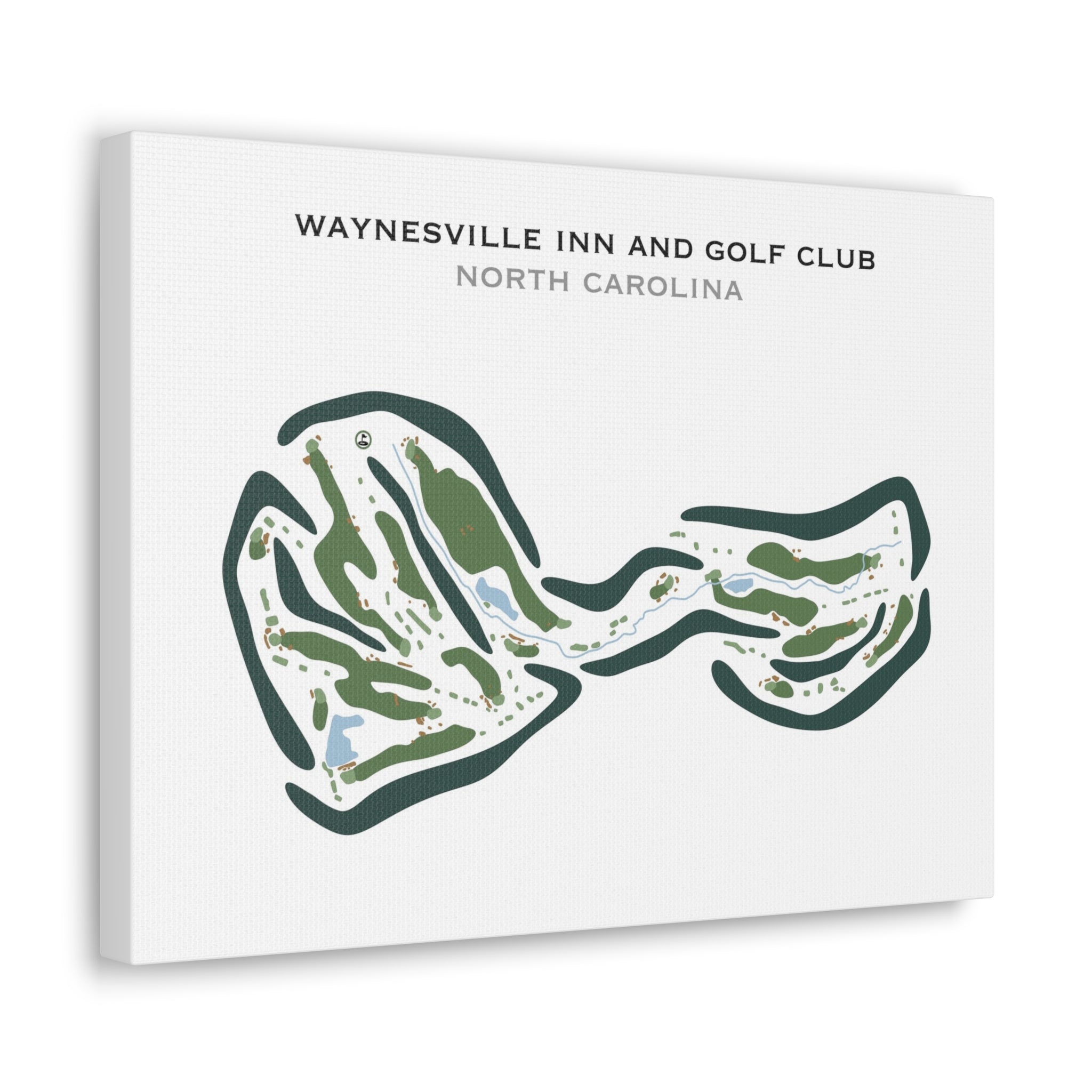 Waynesville Inn and Golf Club, North Carolina - Printed Golf Courses