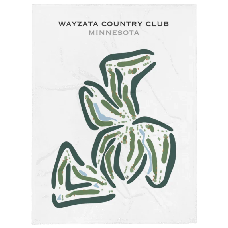 Wayzata Country Club, Minnesota - Printed Golf Courses
