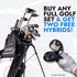 Lazrus Golf 11 pc Set - LAZ2 Driver, 3W, 1H, 6-PW Irons, 52° Wedge, Putter & Bag Optional