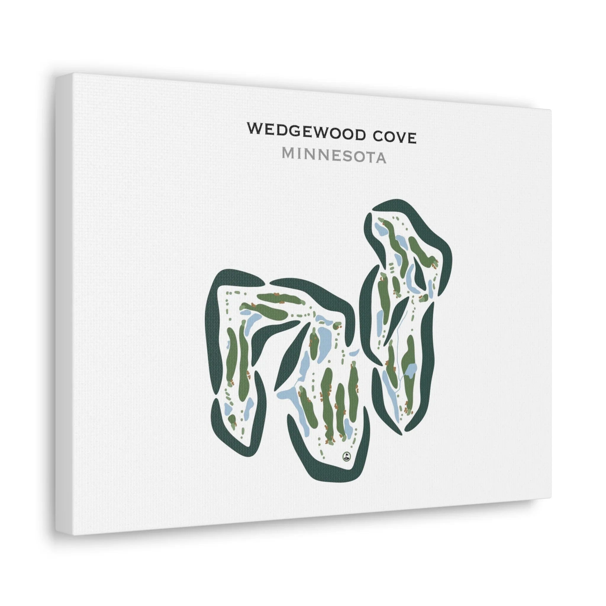 Wedgewood Cove Golf Club, Minnesota - Printed Golf Courses