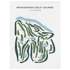 Wedgewood Golf Course, Illinois - Printed Golf Courses