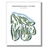 Wedgewood Golf Course, Illinois - Printed Golf Courses
