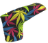 Weed All-Over Embroidered Putter Cover - Blade by ReadyGOLF