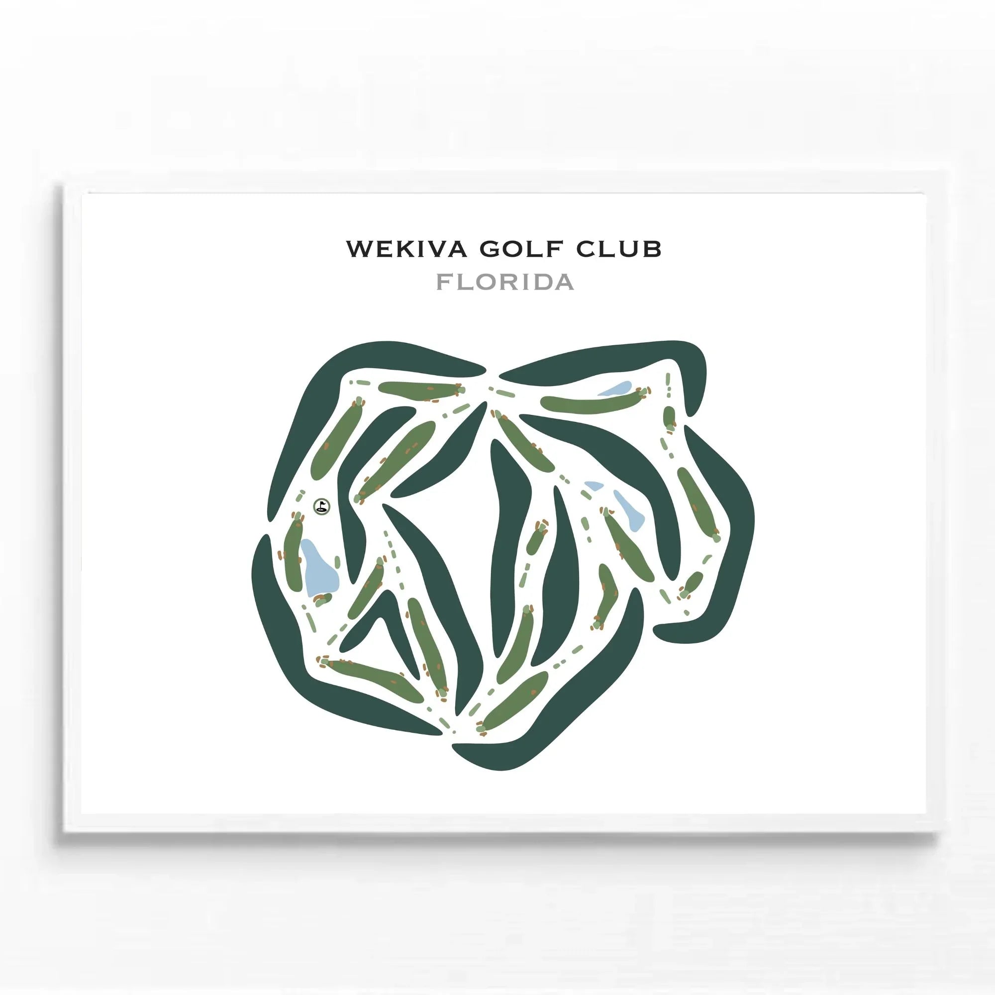 Wekiva Golf Club, Florida - Printed Golf Courses