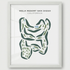 Welk Resort San Diego, California - Printed Golf Courses