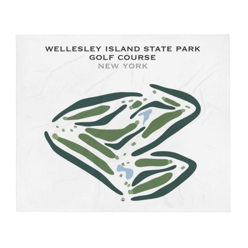 Wellesley Island State Park Golf Course, New York - Printed Golf Courses