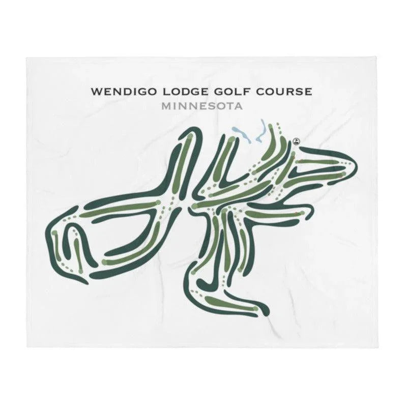 Wendigo Lodge Golf Course, Minnesota - Printed Golf Courses