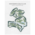 Wentworth Golf Club, New Hampshire - Printed Golf Courses