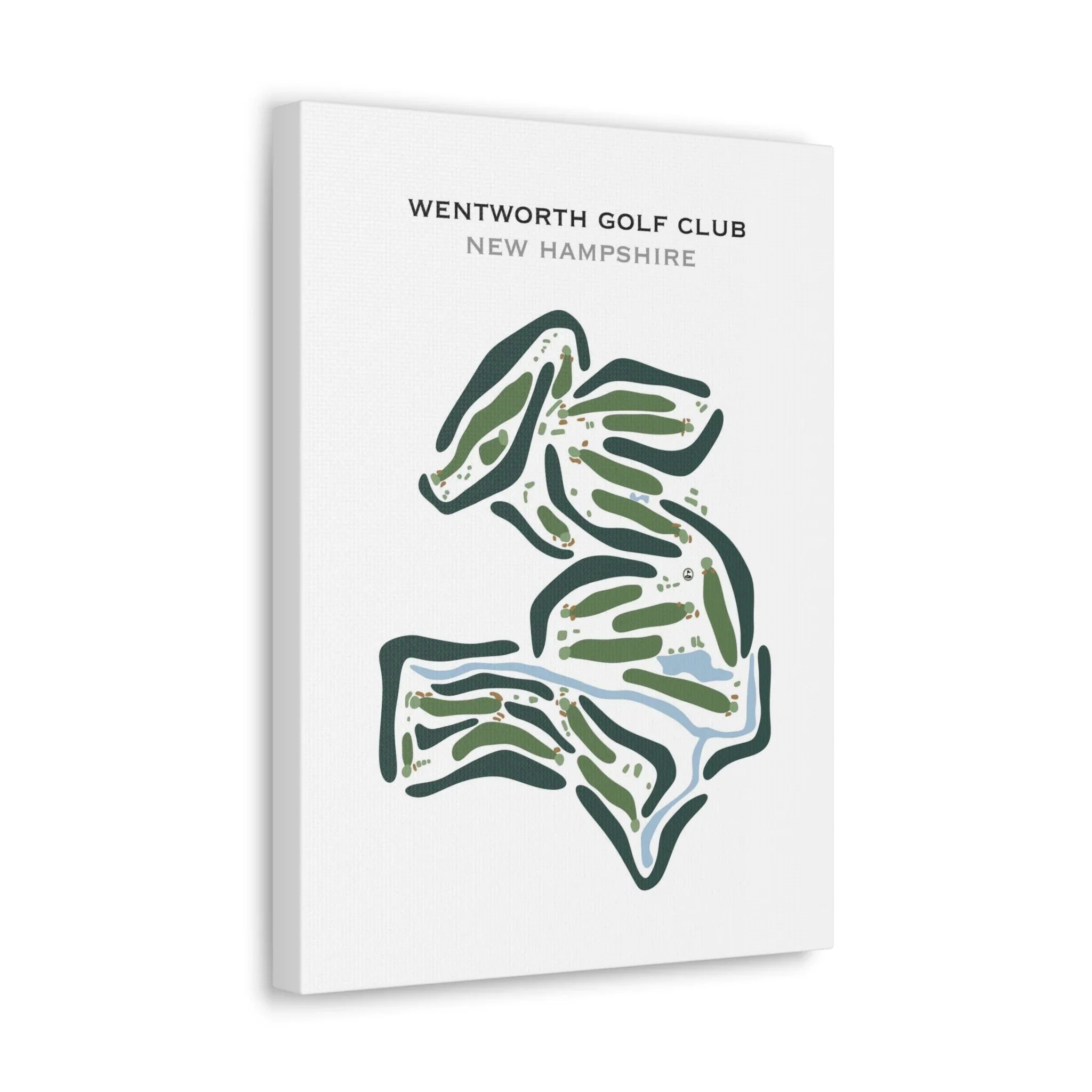Wentworth Golf Club, New Hampshire - Printed Golf Courses