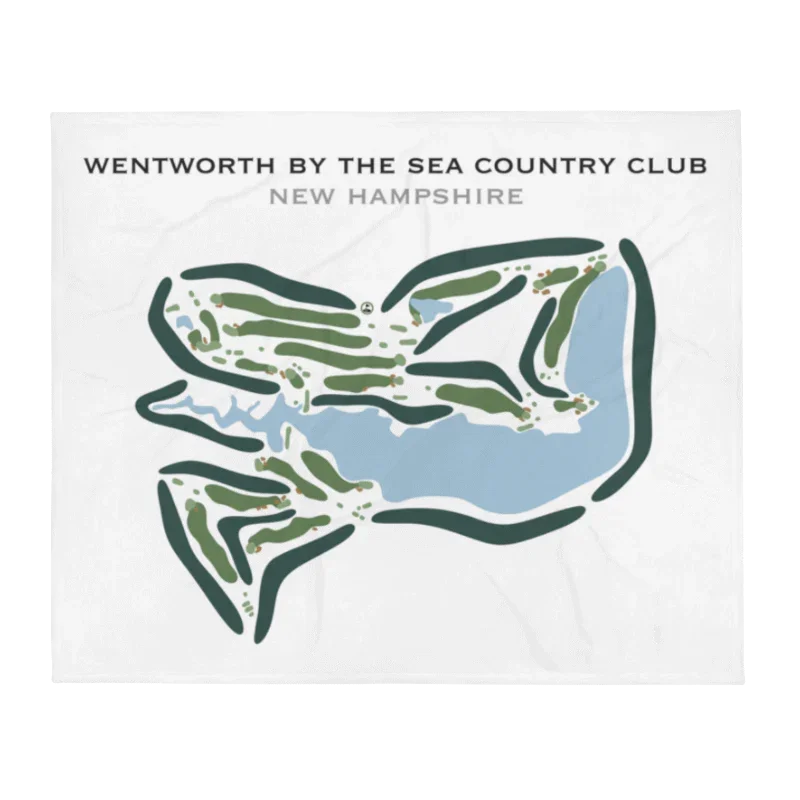 Wentworth By The Sea Country Club, New Hampshire - Printed Golf Course