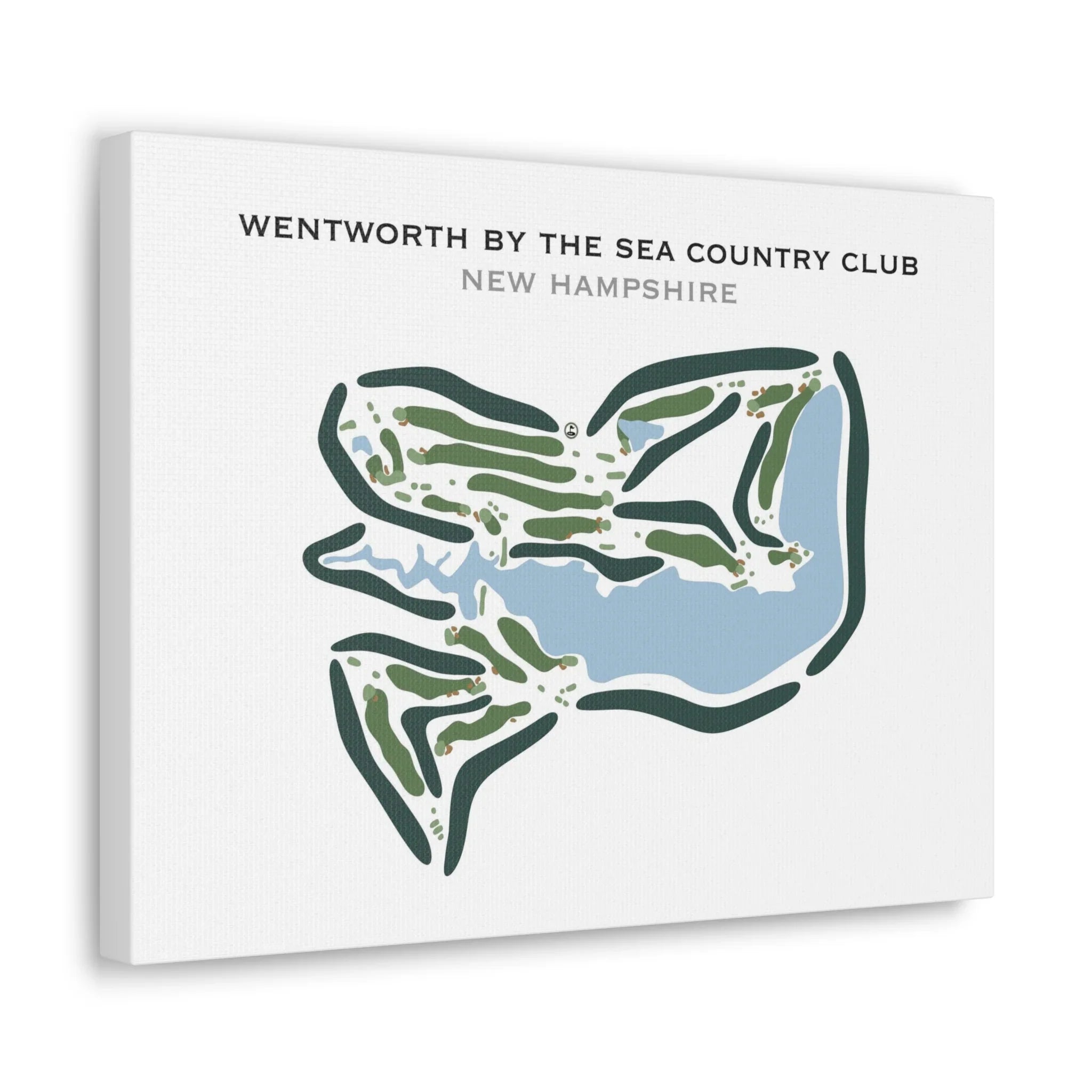 Wentworth By The Sea Country Club, New Hampshire - Printed Golf Course