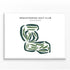 Wequetonsing Golf Club, Michigan - Printed Golf Courses