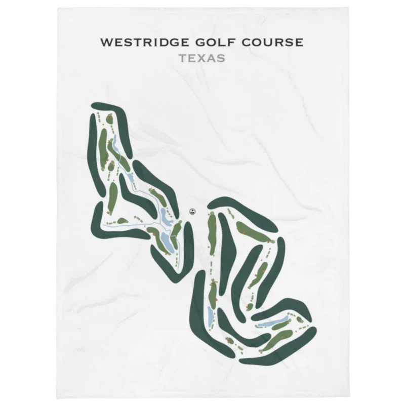 WestRidge Golf Course, Texas - Printed Golf Courses