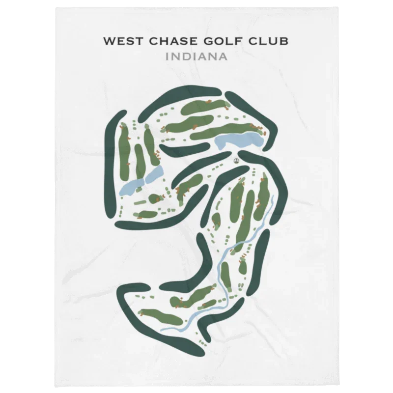 West Chase Golf Club, Indiana - Printed Golf Courses