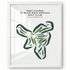 West Course at Blue Rock Springs Golf Course, California - Printed Golf Courses