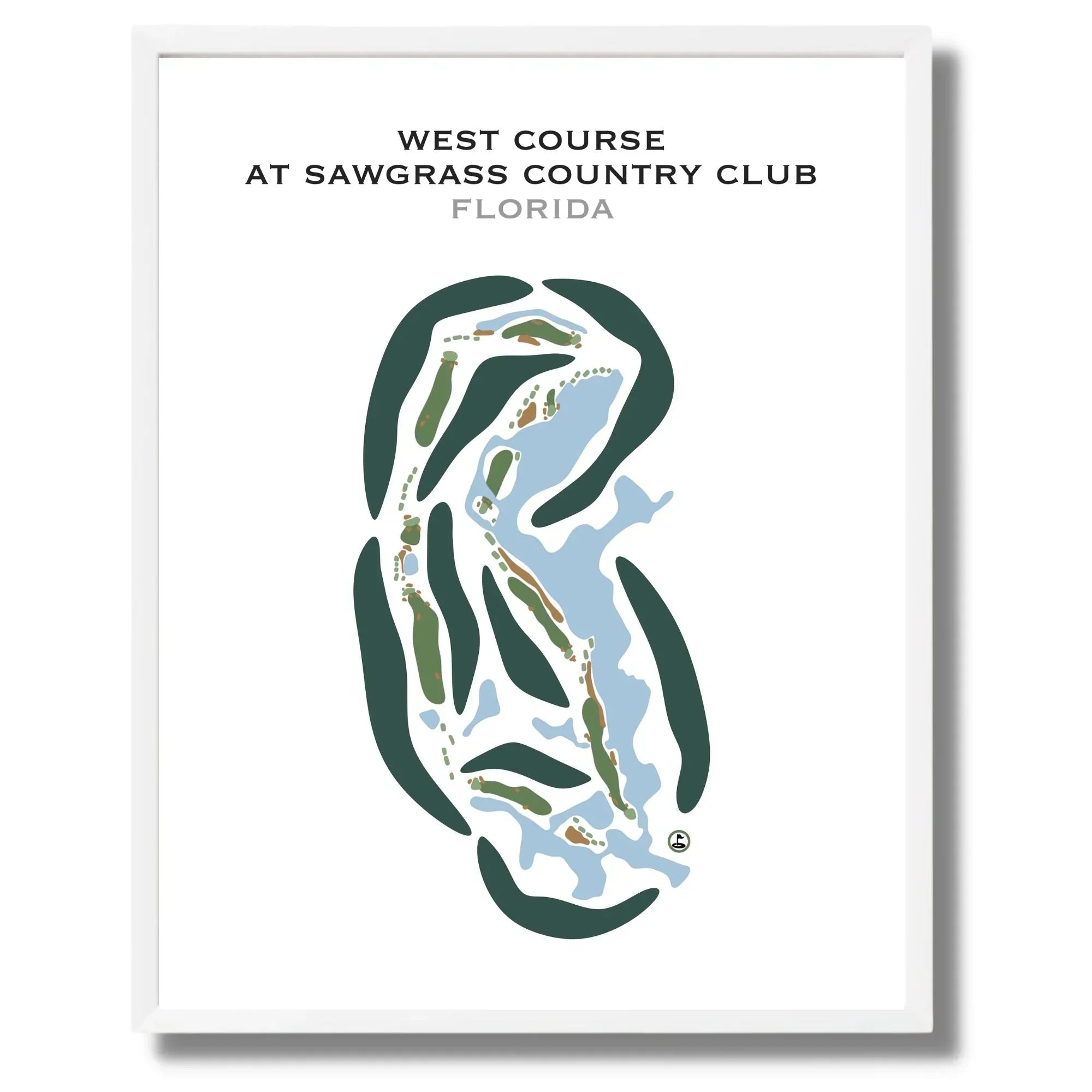 Westchester Golf & Country Club, Florida - Printed Golf Courses