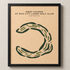 West Course at Sun City Lakes Golf Club, Arizona - Printed Golf Courses