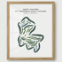 West Course at Tamarack Golf Course, New Jersey - Printed Golf Courses