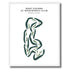 West Course at Wentworth Golf Club, England - Printed Golf Courses