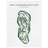 West Lancashire Golf Club, England - Printed Golf Courses
