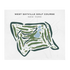 West Sayville Golf Course, New York - Printed Golf Courses